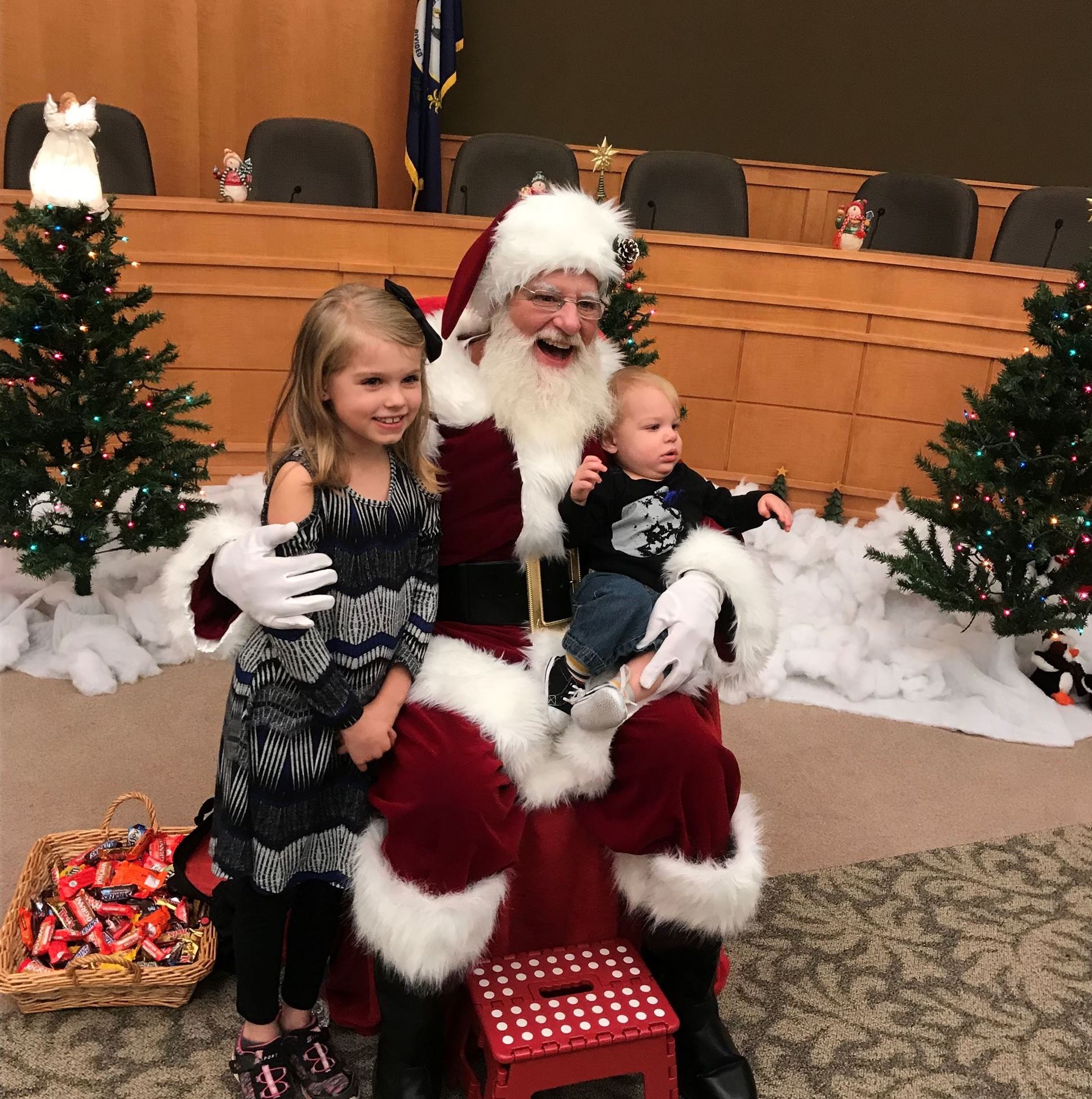 Santa Clause with Children